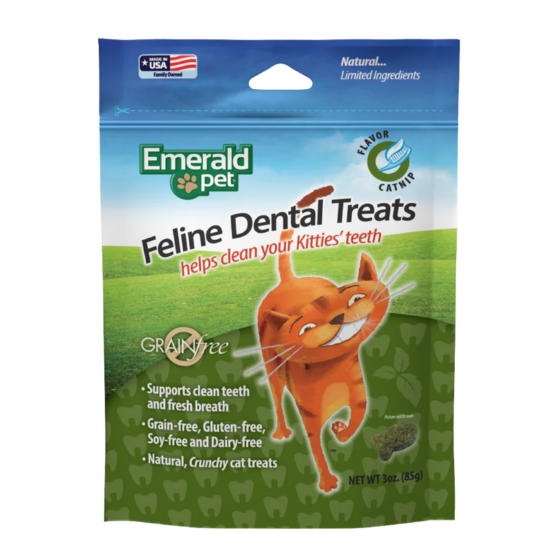 Emerald Pet Dental Treats sabor Catnip 312gr - Premios para Gato