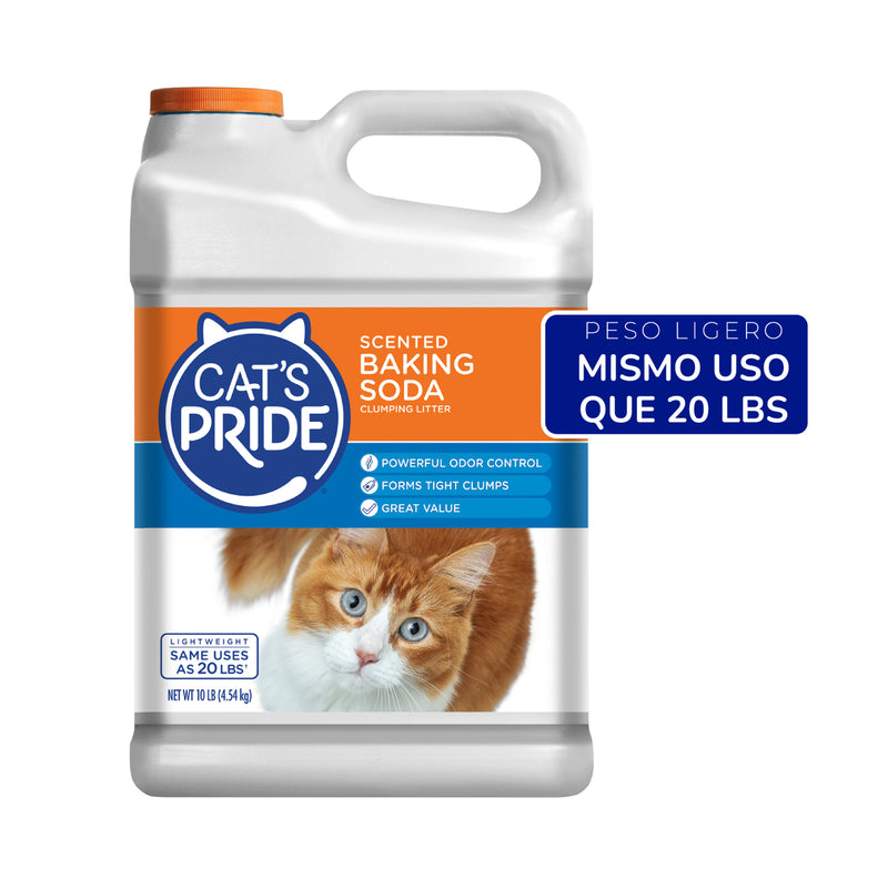Cat's Pride Arena para gato Perfumada aglutinante con bicarbonato de sodio  4.53kg - Arena para Gato