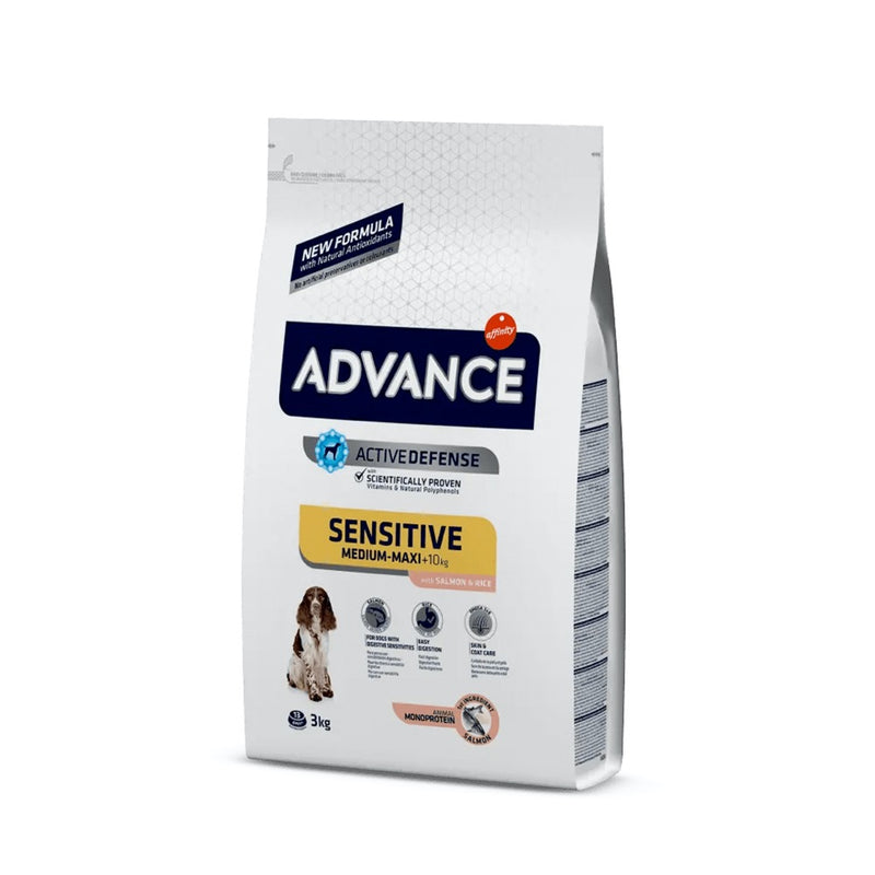 Advance Veterinary Diets Sensitive Medium/Maxi de Salmón 3kg - Alimento para perro