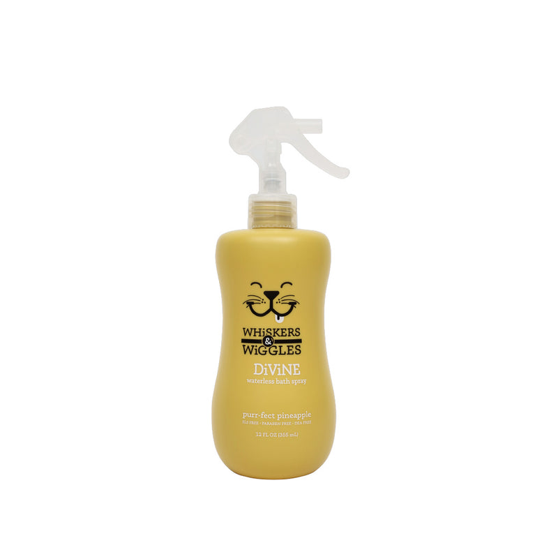 Whiskers & Wiggles Shampoo En Spray Sin Agua Para Gatos 355 ml - Shampoo y Jabón