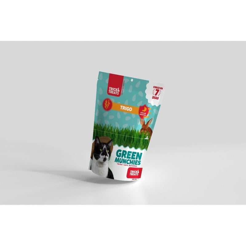 Green Munchies Trigo, Pasto Para Gato 50g - Premios para Gato