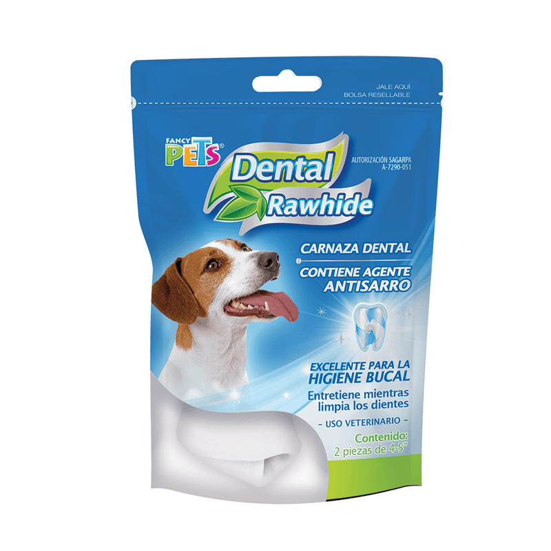 Fancy Pets Carnaza Dental 2 pz - Premios para Perro