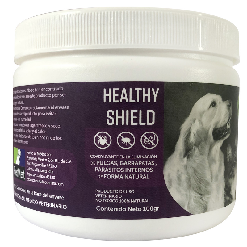 Petmet Naturals Suplemento Healthy Shield 100g - Vitaminas y Suplementos
