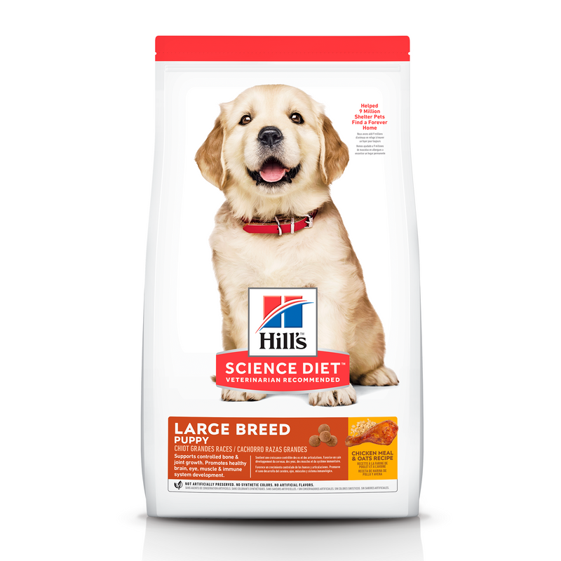 Hill's Science Diet Puppy Large 12.5kg Receta Pollo - Alimento Seco Perro Cachorro Raza Grande