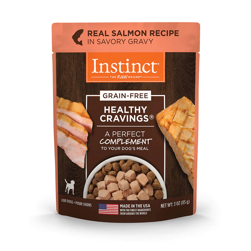 Instinct sobre de Salmon Healthy Cravings - Alimento húmedo para perros [6 unidades de 85gr]