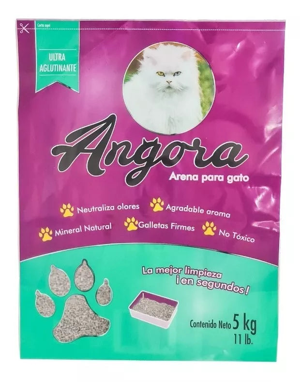 Angora Arena para gato 5kg - Arena para Gato