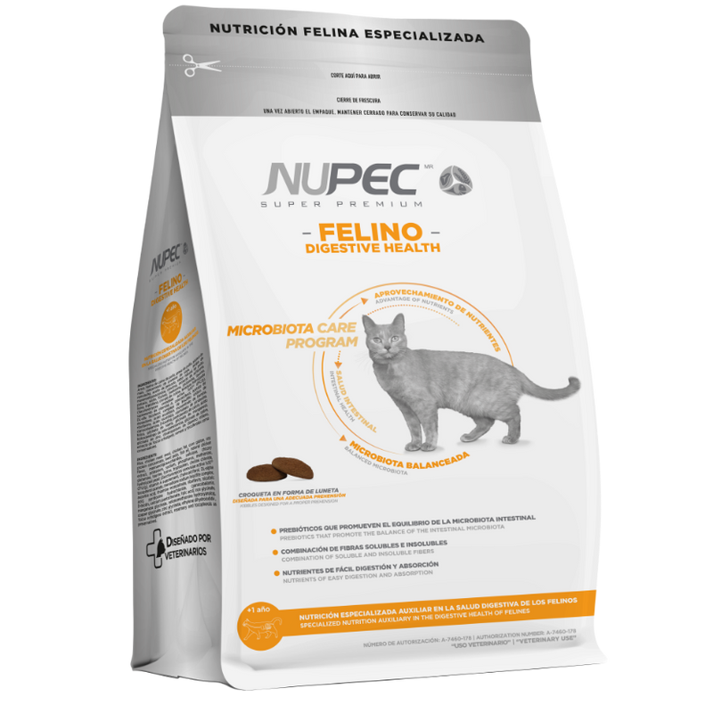 Nupec Felino Digestive Health 1.5kg - Alimento Seco Gato Adulto