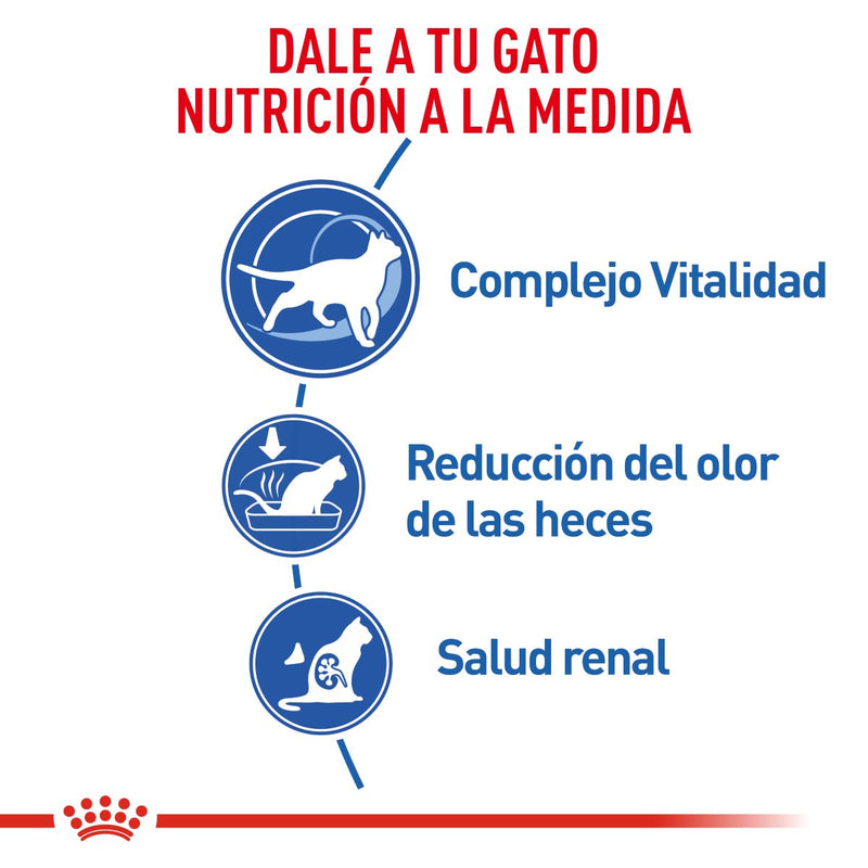 Royal Canin Indoor 7+ 2.5 kg - Alimento Seco Para Gato Senior