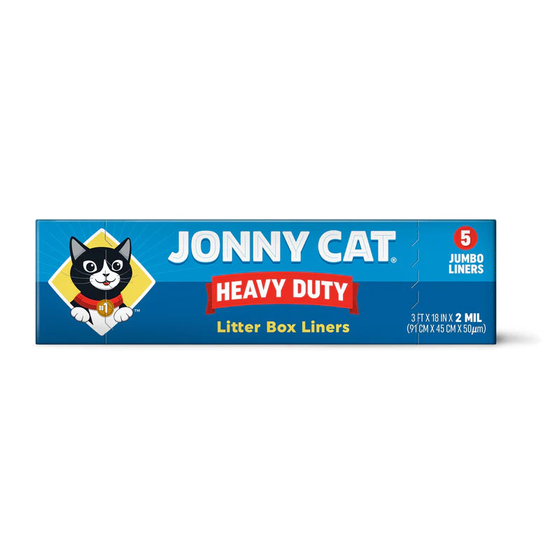 Jonny Cat Bolsas para Caja de Arena para Gato, Alta Resistencia 5 pza - Accesorios Perro y Gato