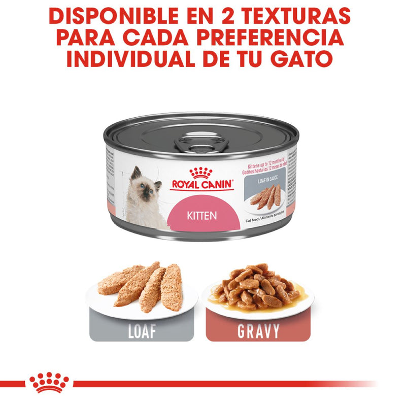 Royal Canin Kitten Instinctive Loaf in Sauce Lata 165gr - Alimento Húmedo para Gatito