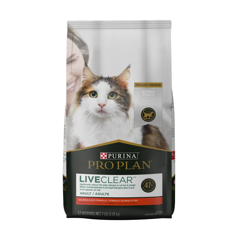 Pro Plan LiveClear Gato Salmón y Arroz 3 kg - Alimento Seco Gato Adulto