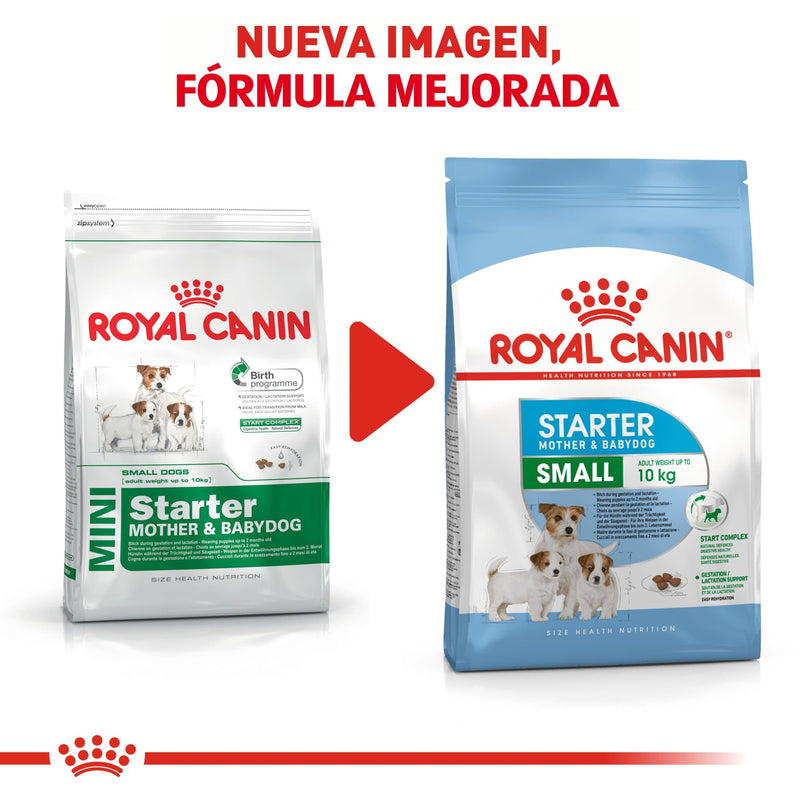 Royal Canin Small/Mini Starter Mother & Baby Dog 1.1 kg - Alimento Seco Perras Gestantes y Cachorros