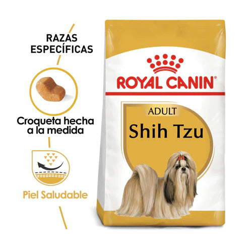 Pack Royal Canin 2 Bultos Shih-Tzu Adulto de 4.54kg + Plato de regalo