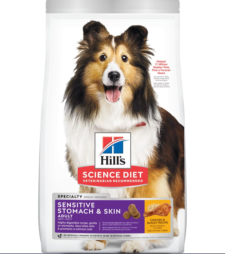 Hill's Science Diet Piel y Estómago Sensible Para Perro Adulto 7 kg - Alimento Seco Perro Adulto