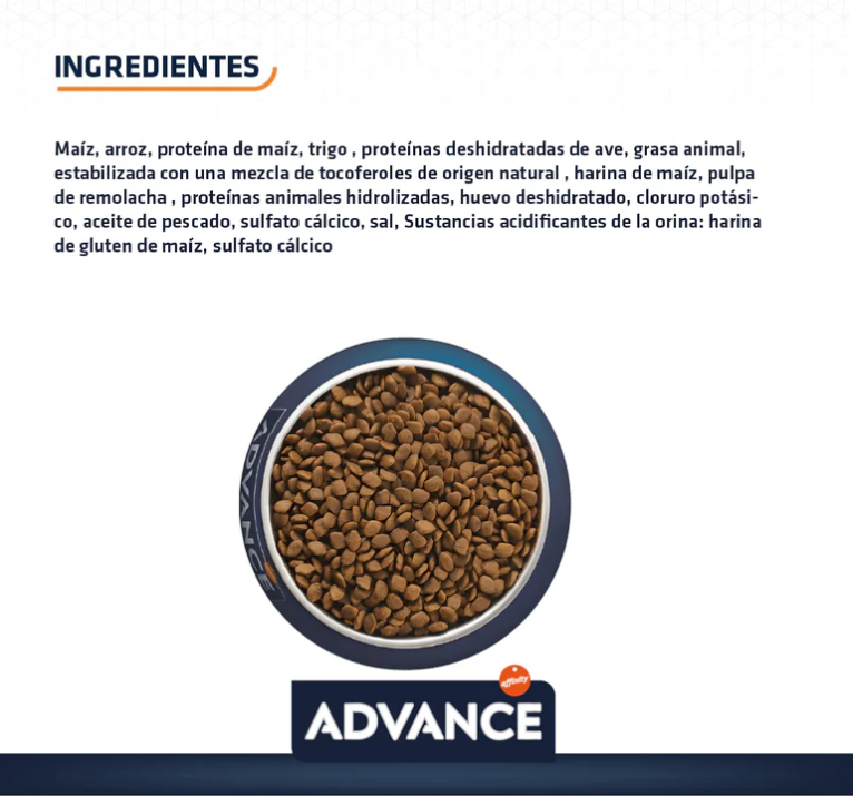 Advance Veterinary Diets Urinary Perro 3 kg - Alimento para perro