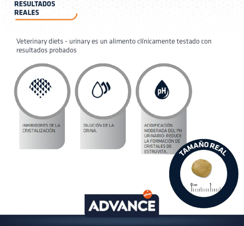 Advance Veterinary Diets Alimento Urinary Gato Adulto 1.5kg - Alimento para gato