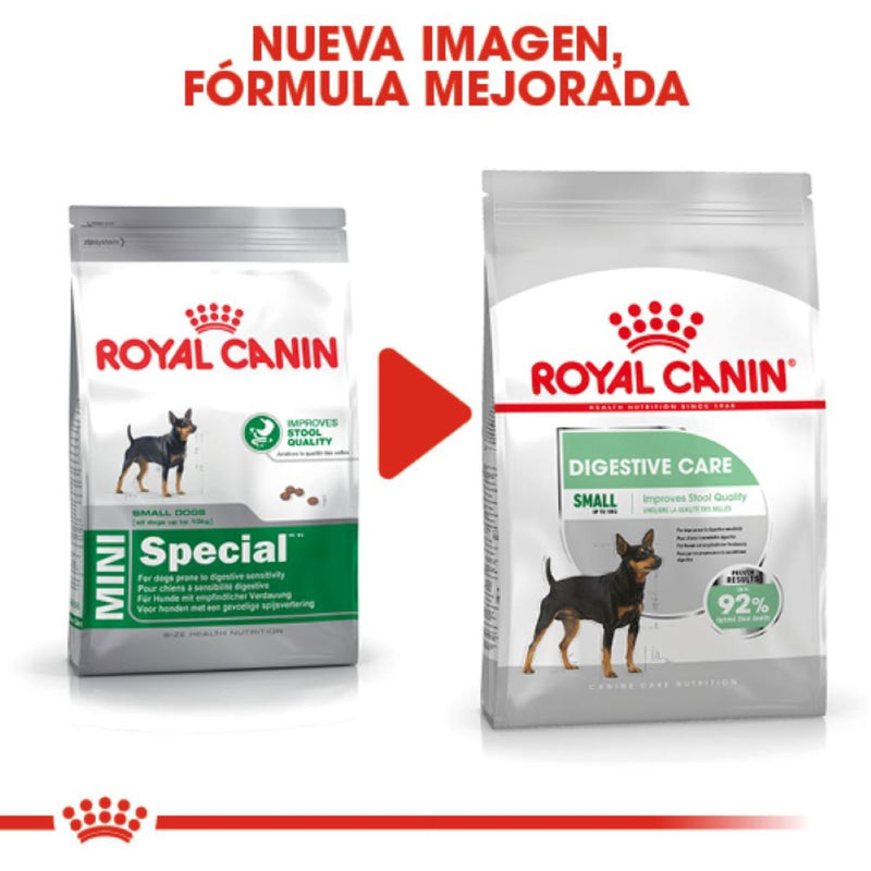 Royal Canin Small Digestive Care / Mini Special 1.6Kg - Alimento Seco Adulto Raza Pequeña