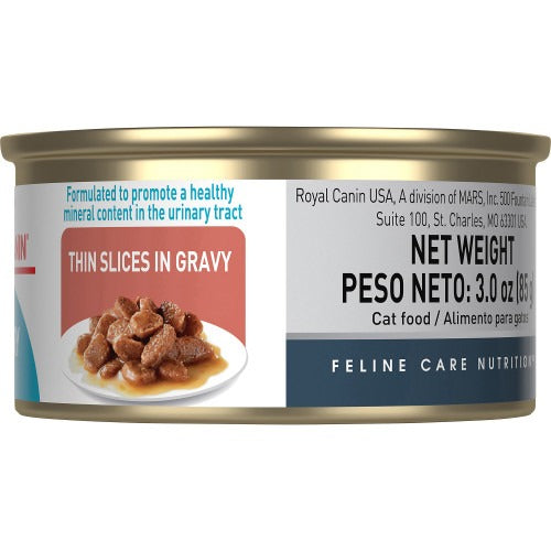 Paquete de 24 Royal Canin Urinary Care Thin Slices in Gravy Lata 85 gr - Alimento Húmedo Gato Adulto