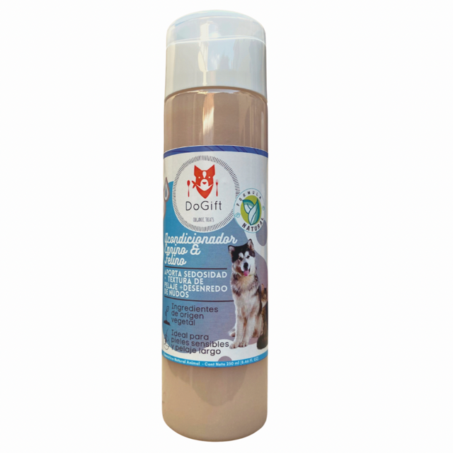DoGift Acondicionador Natural Canino & Felino 250 ml - Shampoo y Jabón