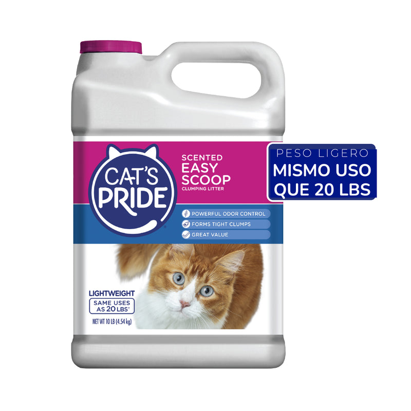 Cat's Pride Arena para gato Perfumada aglutinante 4.53kg - Arena para Gato
