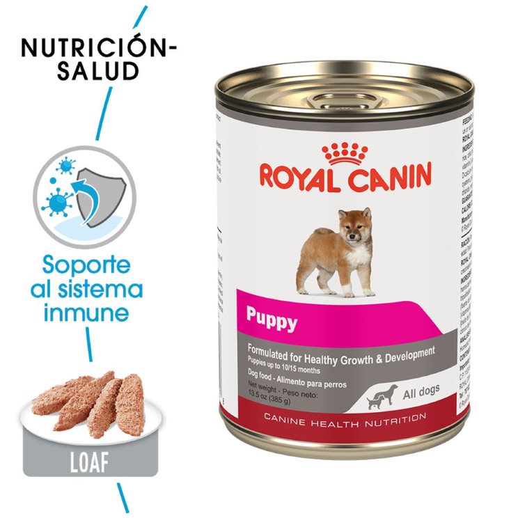 Paquete de 12 Royal Canin Puppy Lata 385 gr - Alimento Húmedo Perro Cachorro