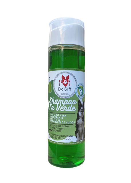 DoGift Shampoo Té Verde Desenredante 250 ml - Shampoo y Jabón
