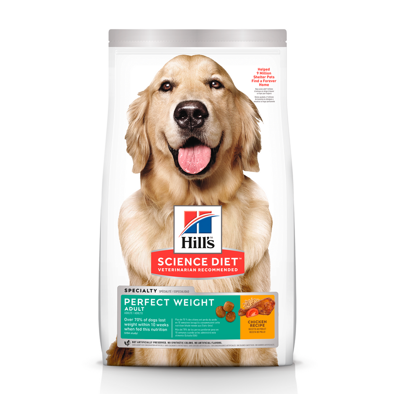 Hill's Science Diet Perfect Weight Control de Peso Para Perros Adultos 12.9 kg - Alimento Seco Perro