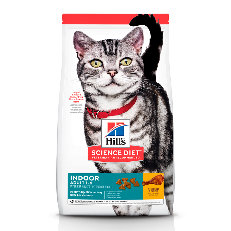 Hill's Science Diet Felino Adult Interior 1.6kg Receta Pollo - Alimento Seco Gato Adulto