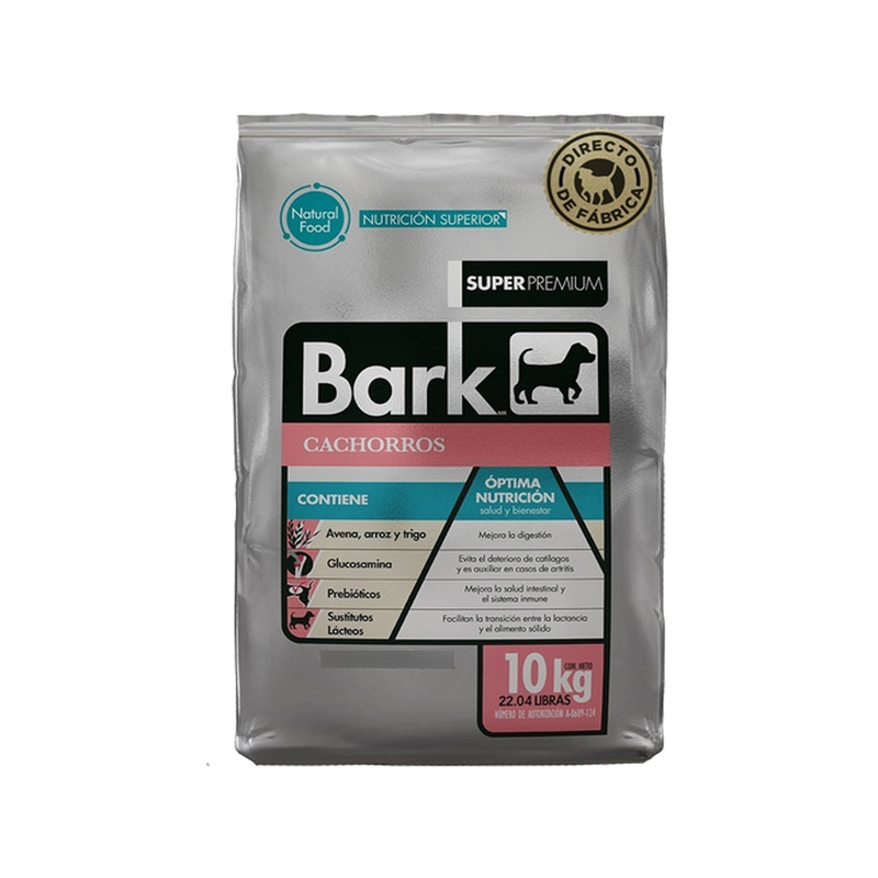 Bark Cachorro 10kg - Alimento Seco Perro Cachorro