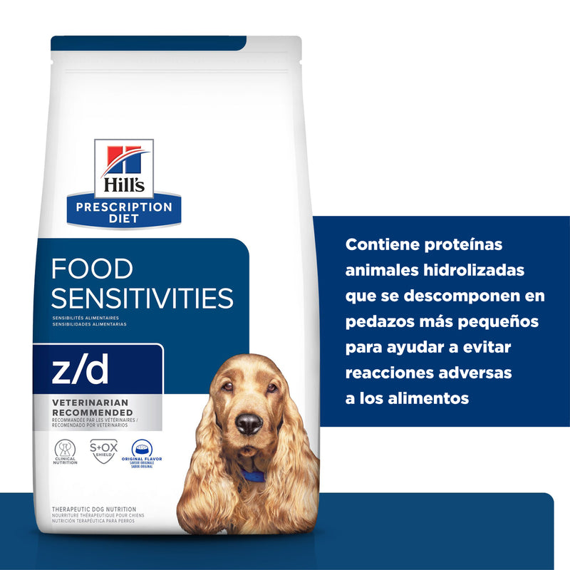 Hill's Prescription Diet z/d Canine Proteína Hidrolizada 8.0kg- Alimento Seco Perro