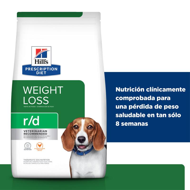 Hill's Prescription Diet r/d Canine Reducción de Peso 12.5kg- Alimento Seco Perro