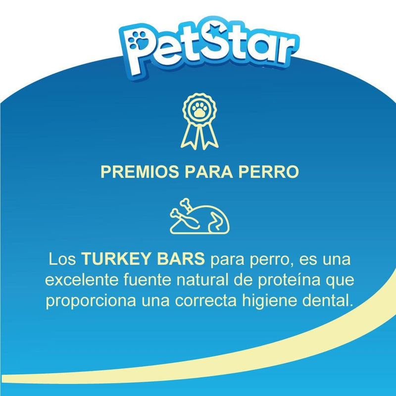 Petstar Premios Turkey Bars True Bites 80 gr- Premios Perro