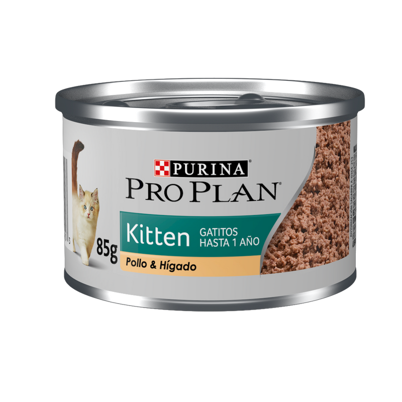 Pro Plan Kitten Lata 85 g - Alimento Húmedo Gatito