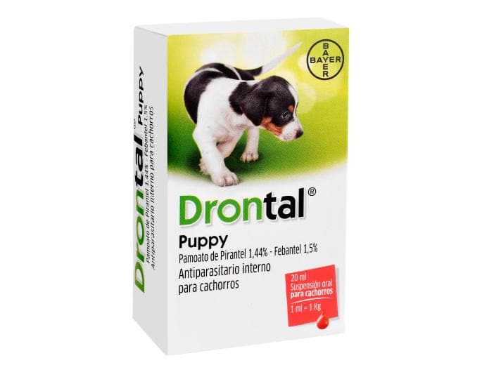 Drontal Puppy Antihelmíntico Frasco de 20ml - Cuidado para Perro