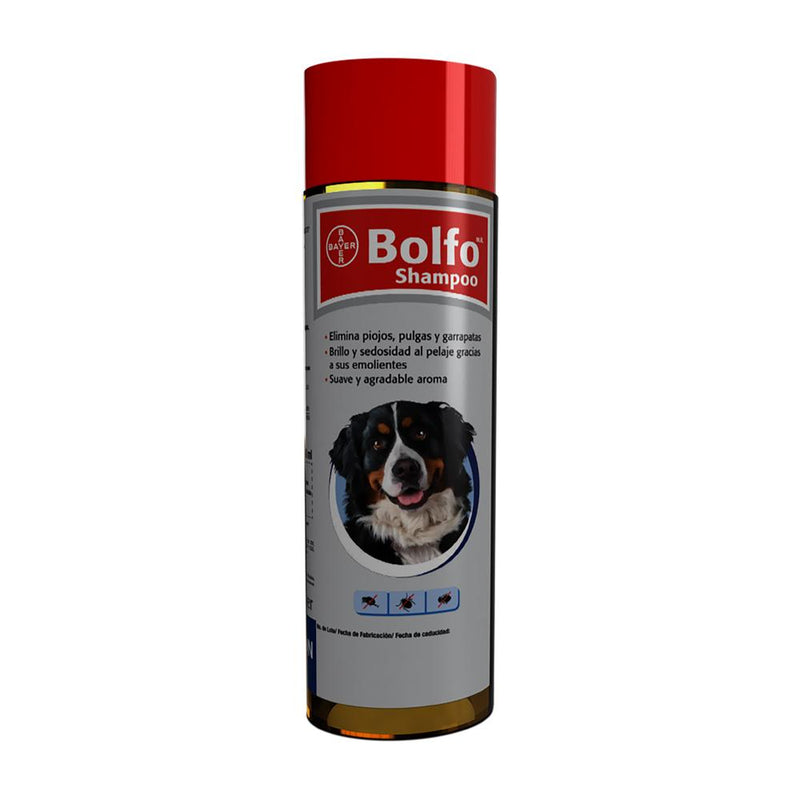 Bolfo Shampoo Anti Pulgas 350ml - Cuidado para Perro y Gato