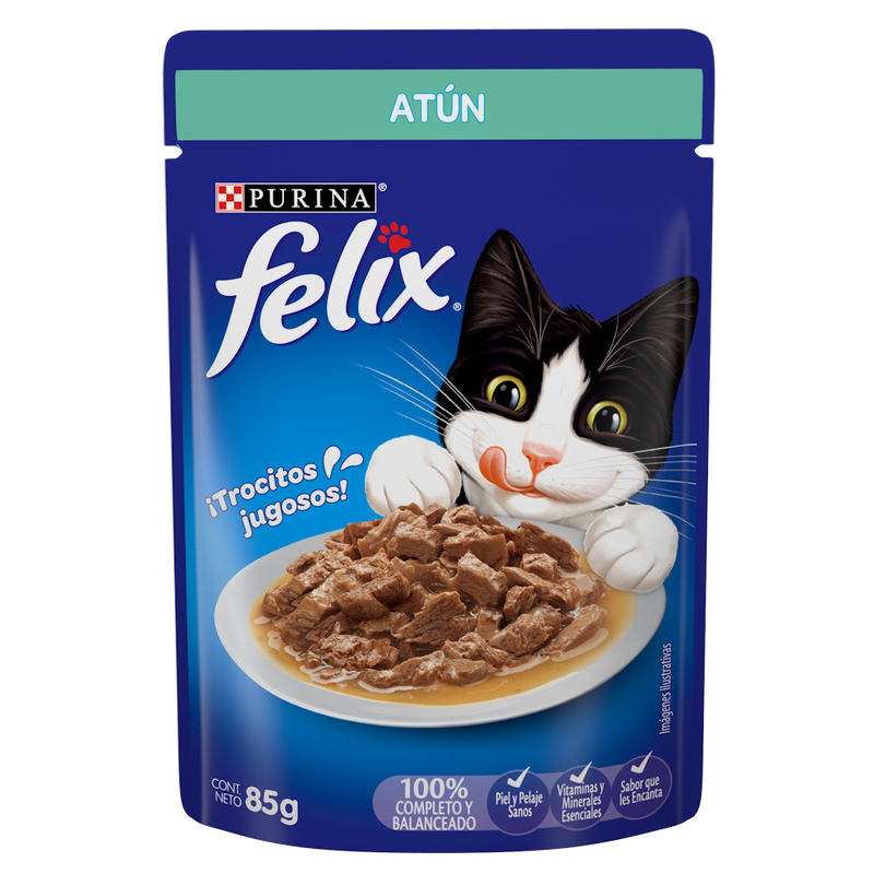 Felix Atún Salsa 85g - Alimento para gato