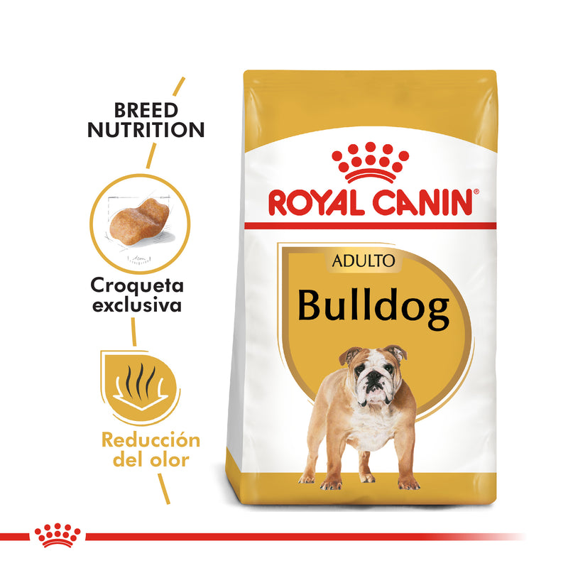 Royal Canin Bulldog Inglés Adulto 12 kg - Alimento Seco Bulldog Inglés Adulto