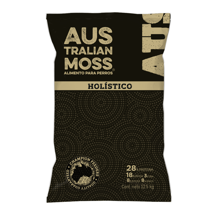 Australian Moss Holístico Super Premium 2 kgs - Alimento para perro