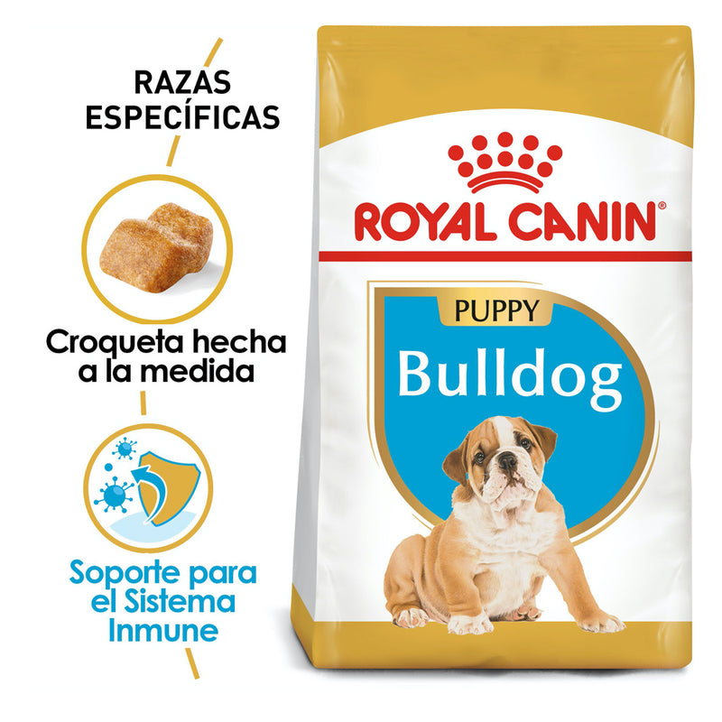 Royal Canin Bulldog Inglés Puppy 13.6 kg - Alimento Seco Bulldog Inglés Cachorro