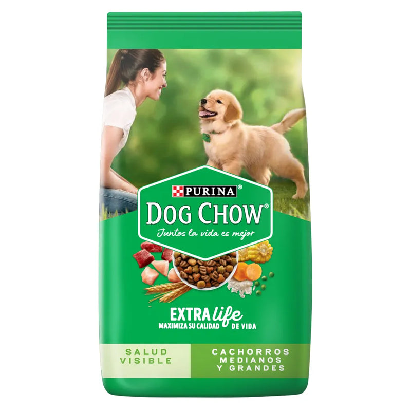 Dog Chow Cachorros Medianos y Grandes 20 kg - Alimento para perro