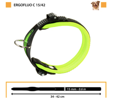 Ferplast Collar Ergofluo C 15/42 para Perro - Accesorios
