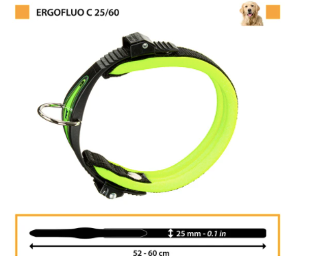 Ferplast Collar Ergofluo C 25/60 para Perro - Accesorios