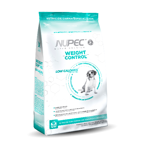 Nupec Weight Control 2kg - Alimento Seco Perro Adulto Raza Grande y Mediana