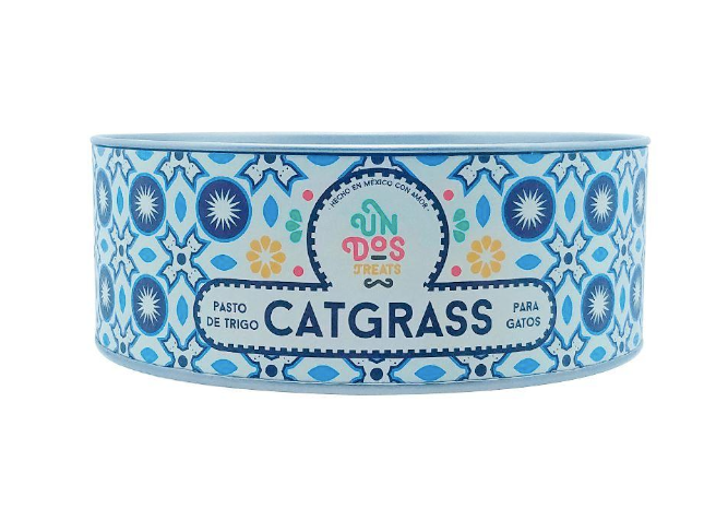 Un Dos Treats Catgrass pasto de trigo - Premios para gato