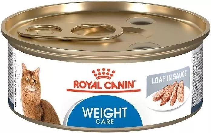 Royal Canin Weight Care Loaf in Sauce Lata 145 gr - Alimento Húmedo Gato Adulto