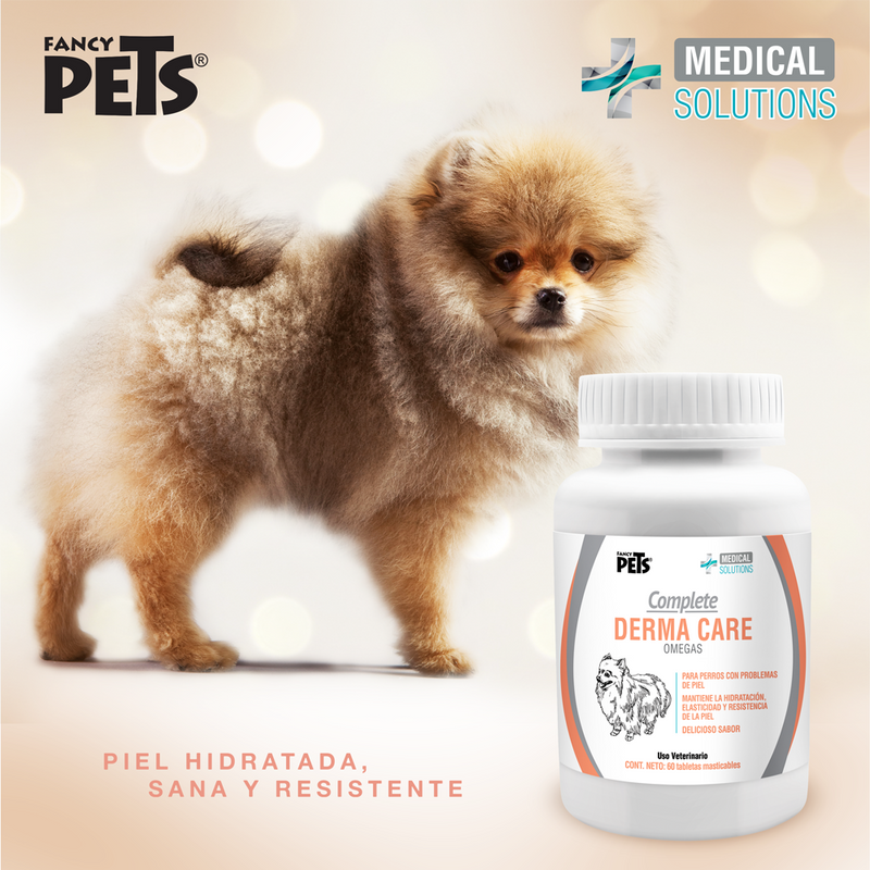 Fancy Pets Tabletas Complete Derma Care para Perros - Vitaminas y Suplementos