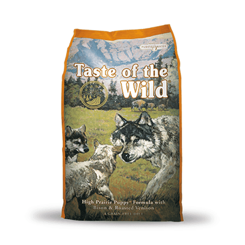 Taste of the Wild High Prairie Puppy Bisonte y Venado Asado 2.28kg - Alimento para perro