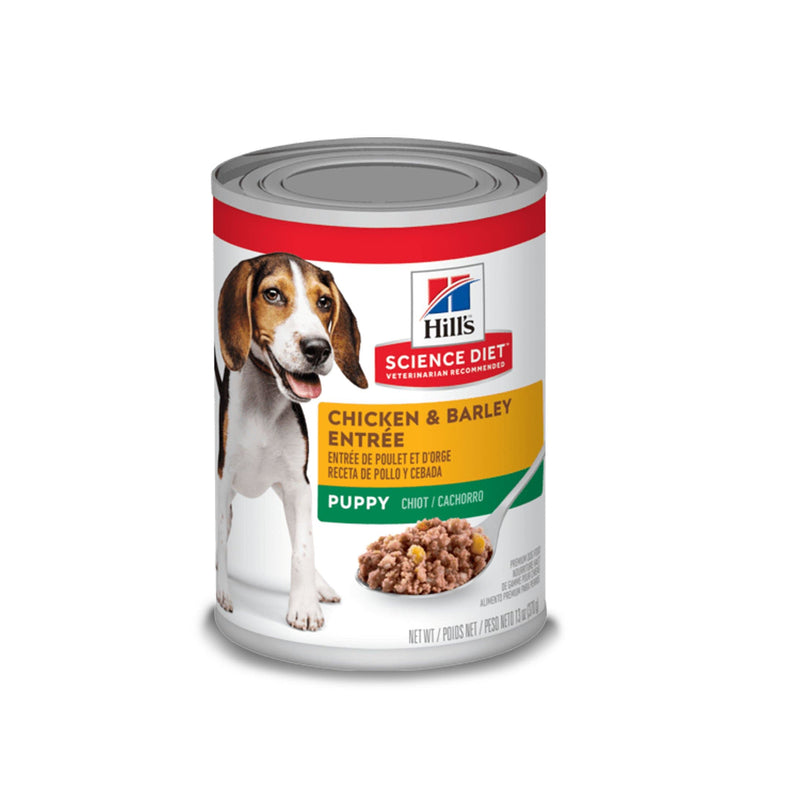 Hill's Science Diet Puppy 0.37kg Receta Pollo y Cebada - Alimento Húmedo Cachorro