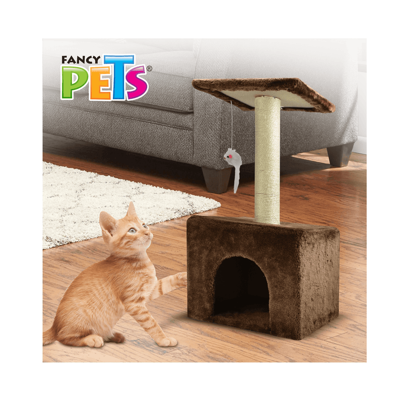 Fancy Pets Mueble con Arco para Gato 60 cm - Juguete Gato