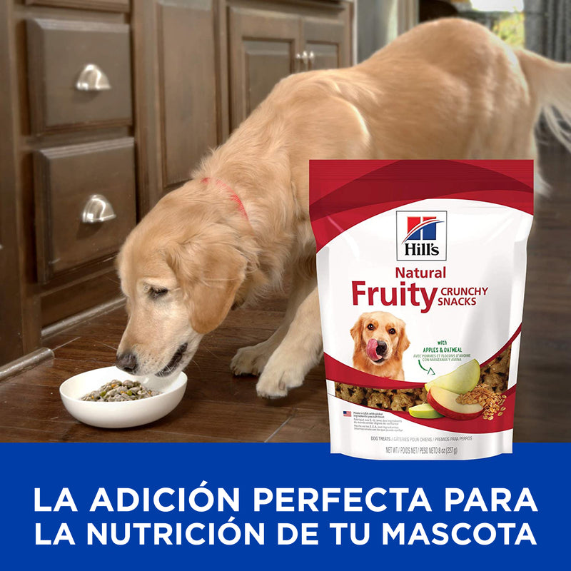 Hill'S Science Diet Natural Fruty Treats con Manzana y Avena 227g - Premios para perro